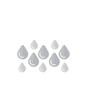 Yağmur damlacıkları simgesi