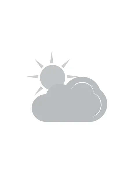 晴间多云的图像 — 图库矢量图片