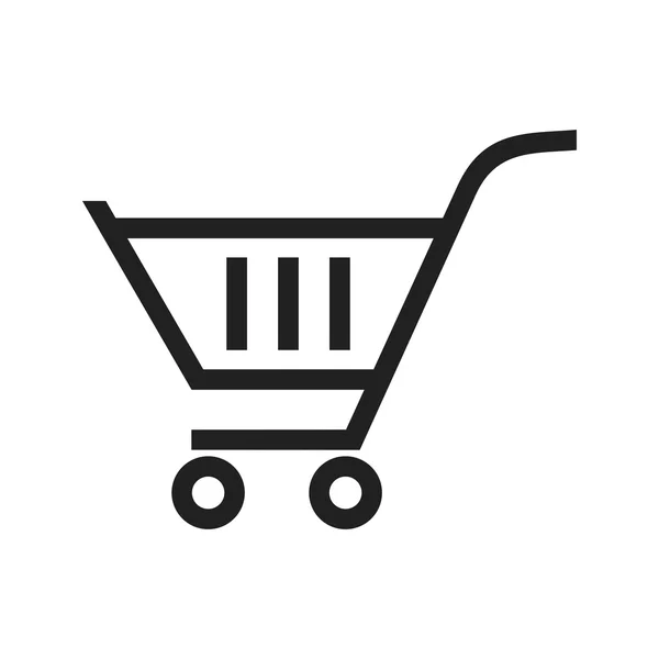 Carrito de compras — Vector de stock