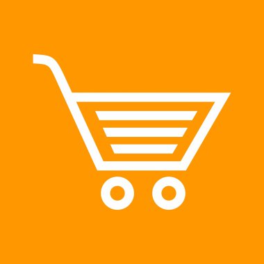 Alışveriş arabası.