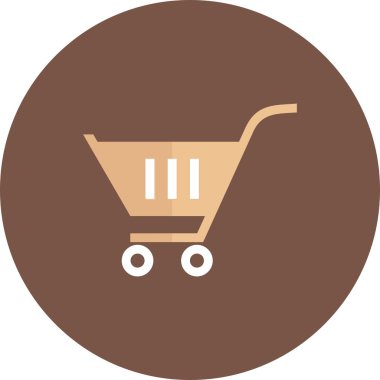 Alışveriş arabası.