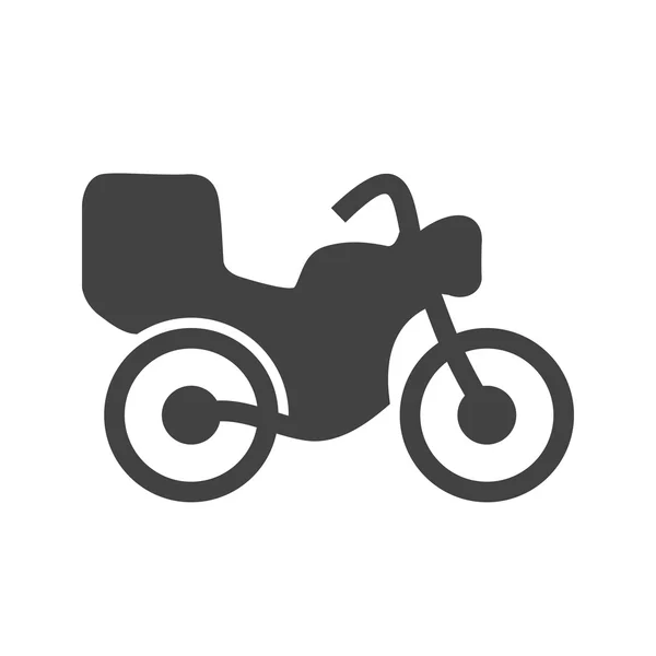 Moto de motor — Vector de stock