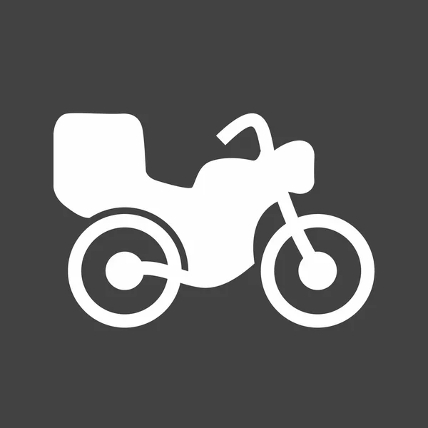 Moto de motor — Vector de stock