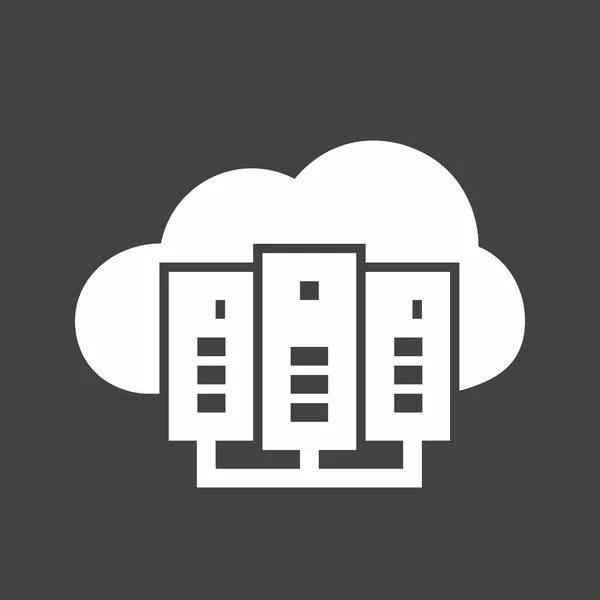 Cloud computing — Stockvector