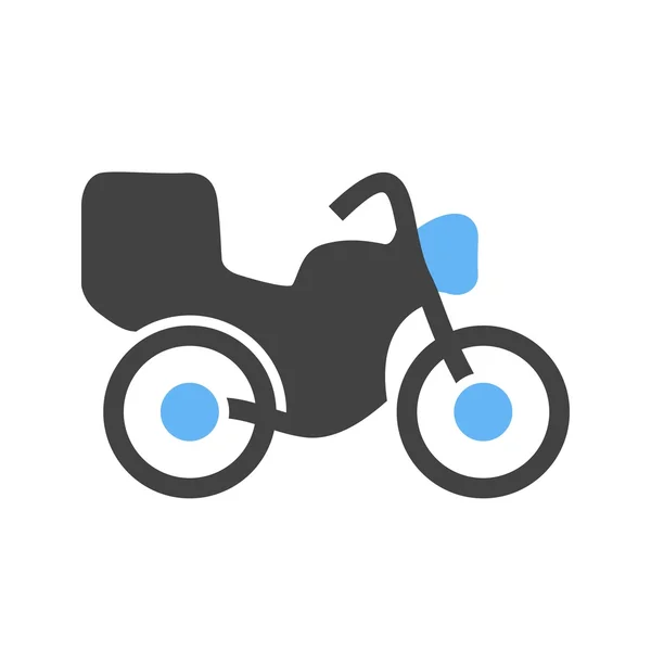 Moto de motor — Vector de stock