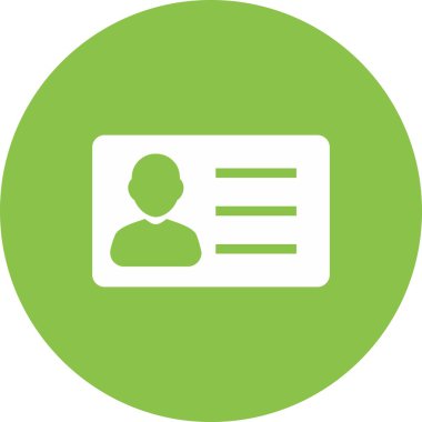 kimlik kartı simgesi