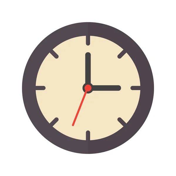 Reloj, tiempo — Vector de stock