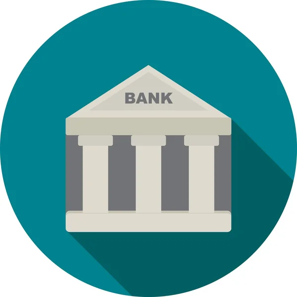 Los bancos locales — Vector de stock