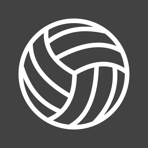 Boule de volley — Image vectorielle