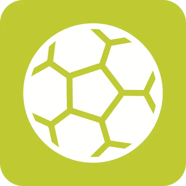 Fodbold, fodbold ikon – Stock-vektor