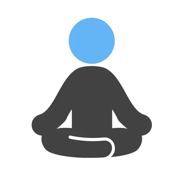 Position de yoga — Image vectorielle