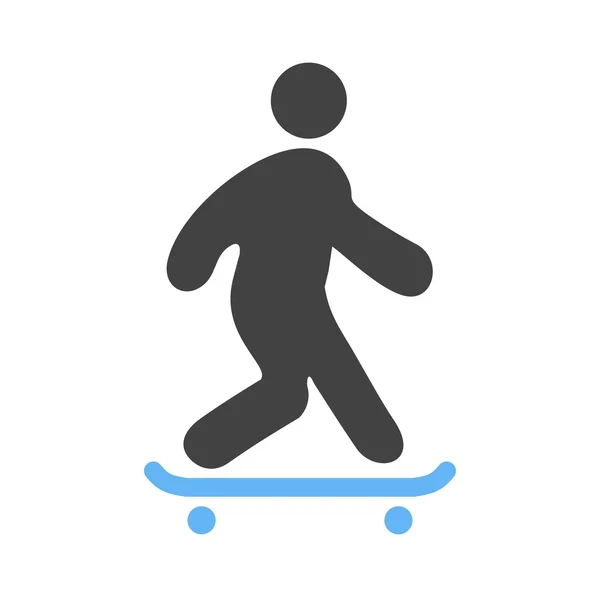 Skateboarden — Stockvektor