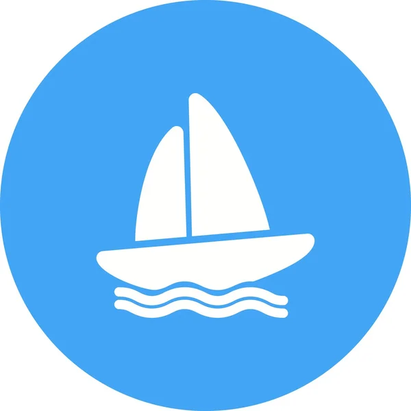 Катання на човнах — стоковий вектор