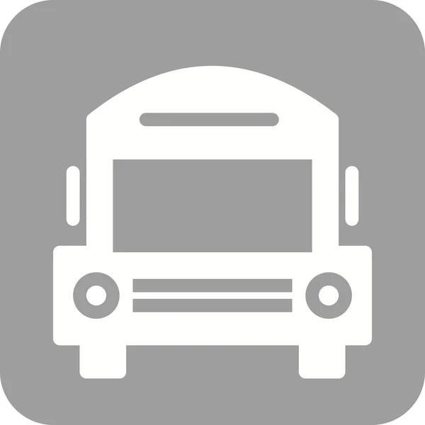 Autobuz școlar — Vector de stoc