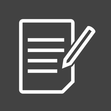 Assignment, education icon