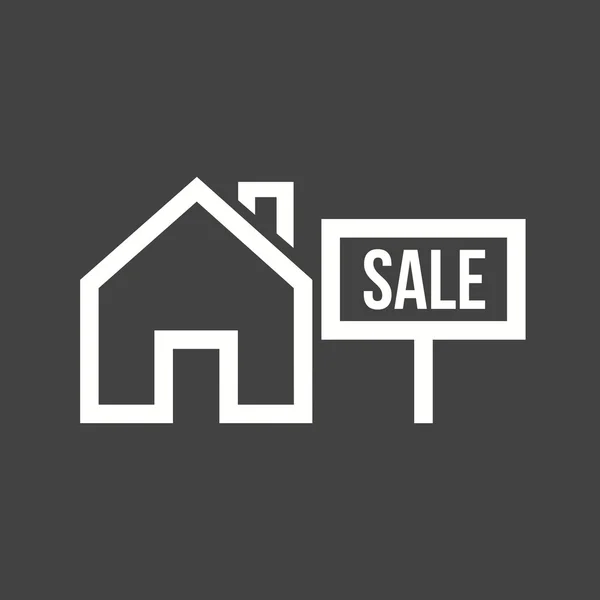 House For Sale icon — Stock Vector