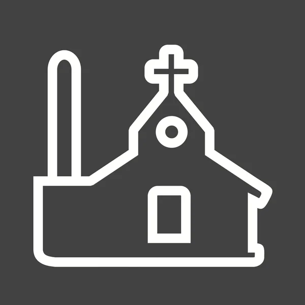 Church, religious icon — Stockvector