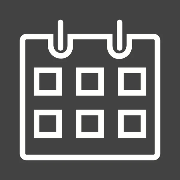 Calendario, icono de tiempo — Archivo Imágenes Vectoriales