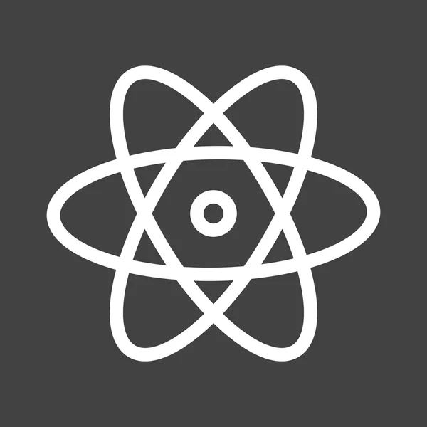 Bilim, atom simgesi — Stok Vektör