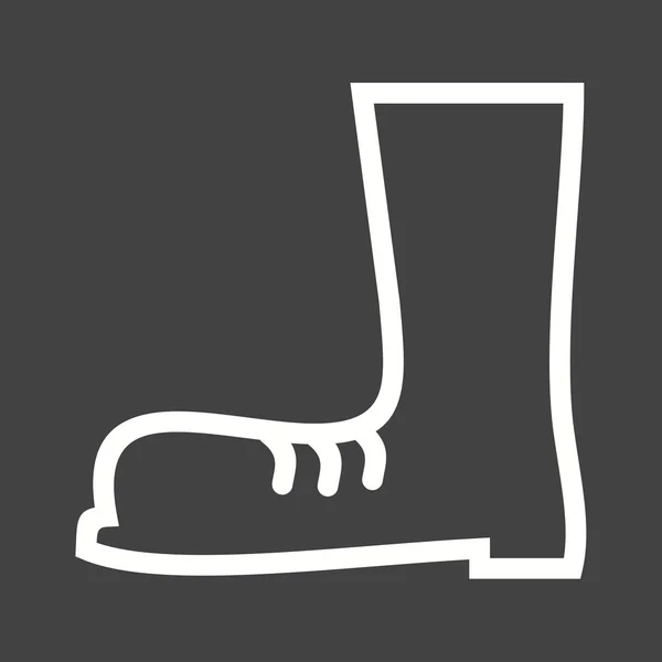 Stavební boty — Stockový vektor