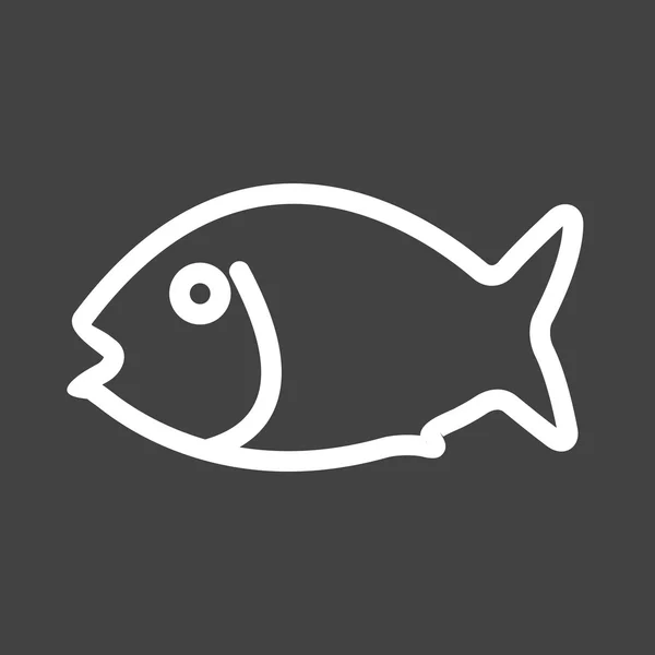魚のフライ — ストックベクタ