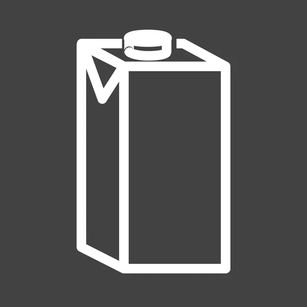 Молоко box — стоковий вектор