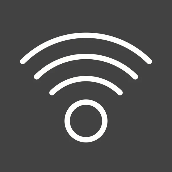 Semnale Wifi — Vector de stoc