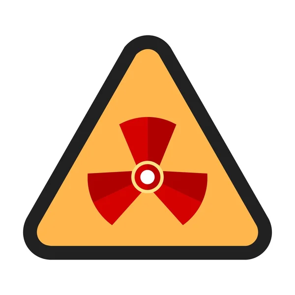 Radyasyon bölgesi — Stok Vektör