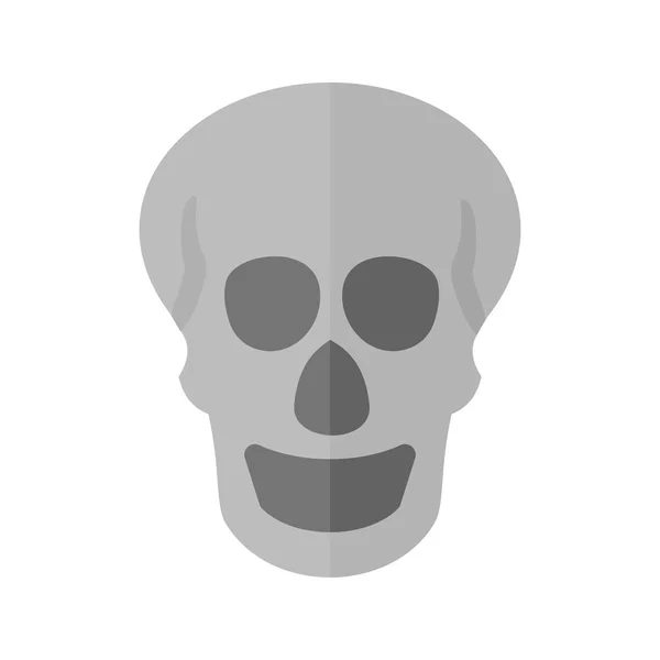 Radiographie du crâne — Image vectorielle