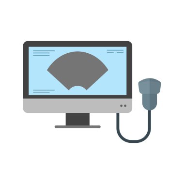 Ultrasound, medicine icon