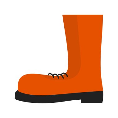 Construction boot, tool icon