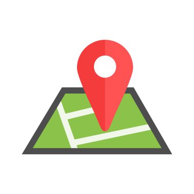 Maps and location icon