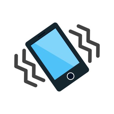 Vibration mode, phone icon