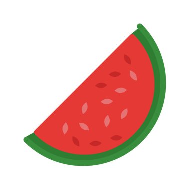 Watermelon slice, fruit icon