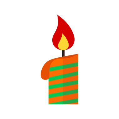 Candle, decoration icon