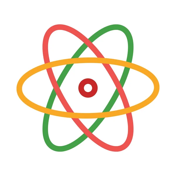 Wissenschaft, Atom-Symbol — Stockvektor