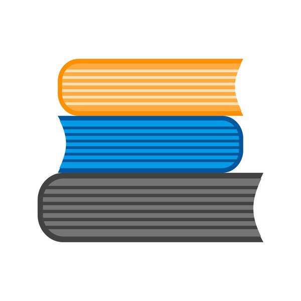 Pile of books icon