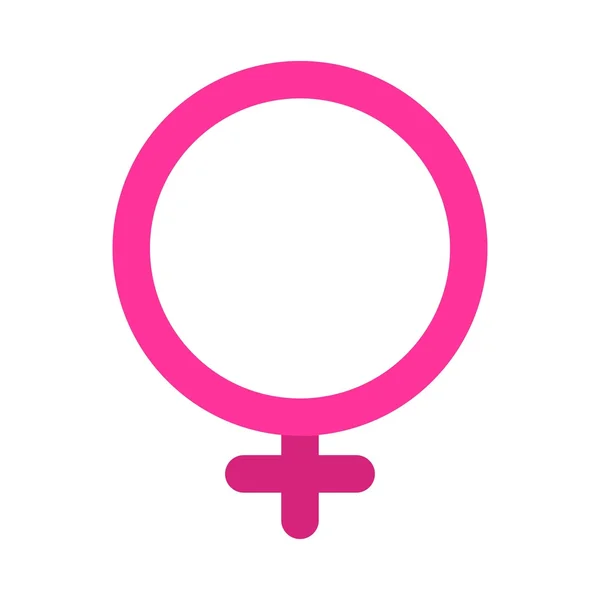 Female symbol, gender icon — Wektor stockowy