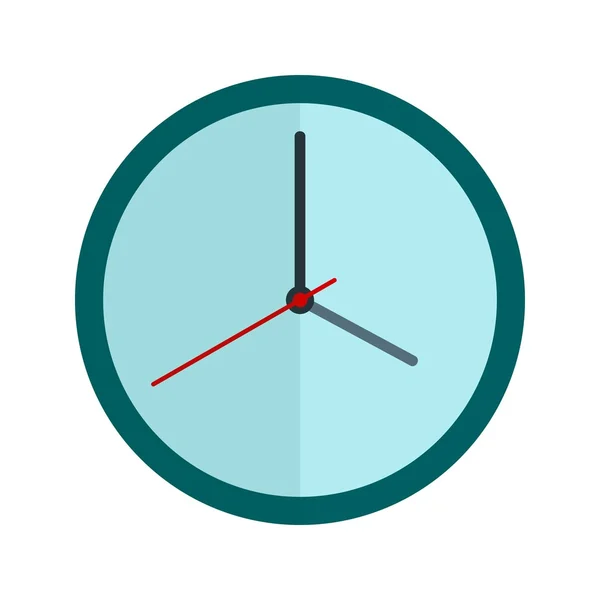 Reloj, icono de tiempo — Vector de stock