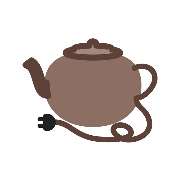 Tea kettle, teapot icon — ストックベクタ