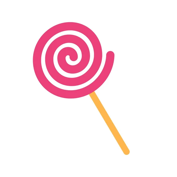 Eislutscher, Süßigkeiten-Ikone — Stockvektor