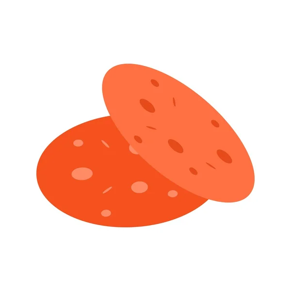 Biscoitos, ícone de sobremesa — Vetor de Stock