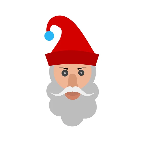 Weihnachtsmann-Ikone — Stockvektor