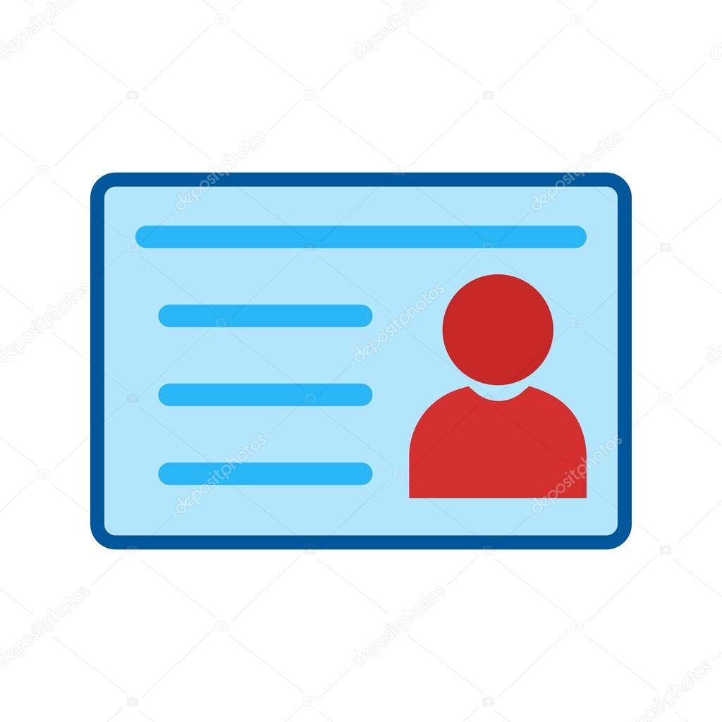 Student Id Card Vector