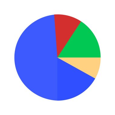 Pie Chart, statistics icon