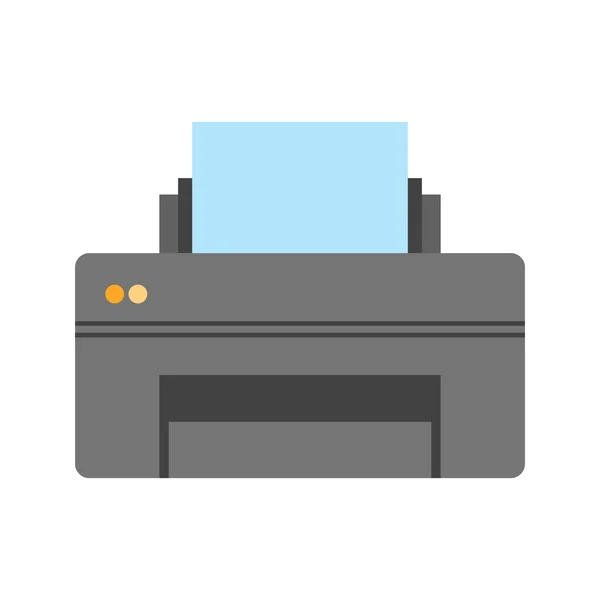 Impresora, icono de oficina — Archivo Imágenes Vectoriales