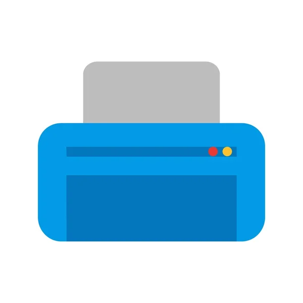 Printer, office-pictogram — Stockvector