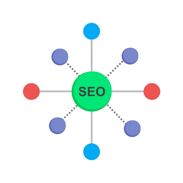 Піктограма просування SEO — стоковий вектор