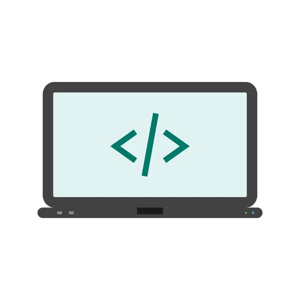 Programming, code icon — Stockový vektor