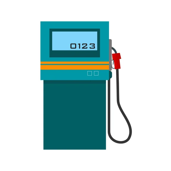 Benzine pomp pictogram — Stockvector